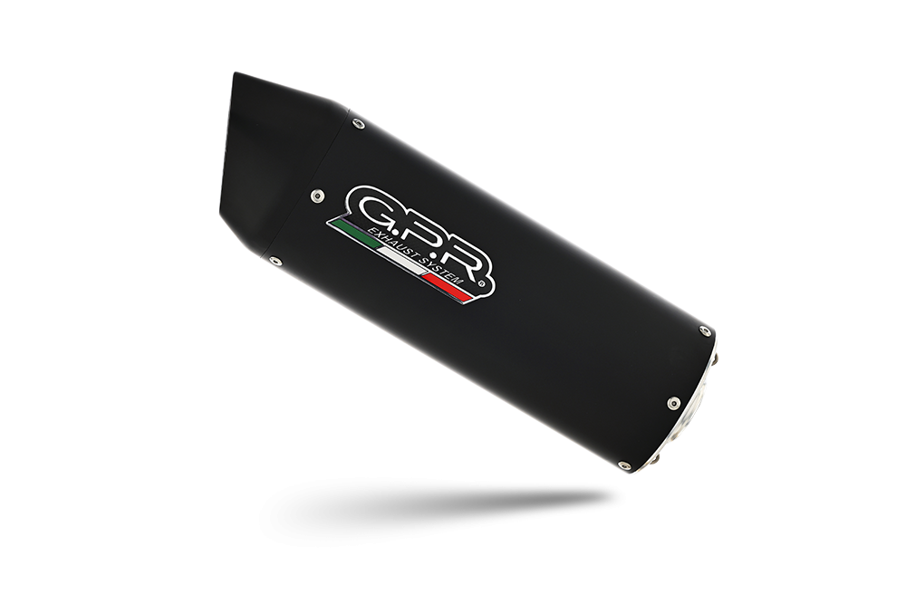 Exhaust compatible with Honda CB650R 2021-2023, Furore Evo4 Nero, Full system exhaust, including removable db killer 