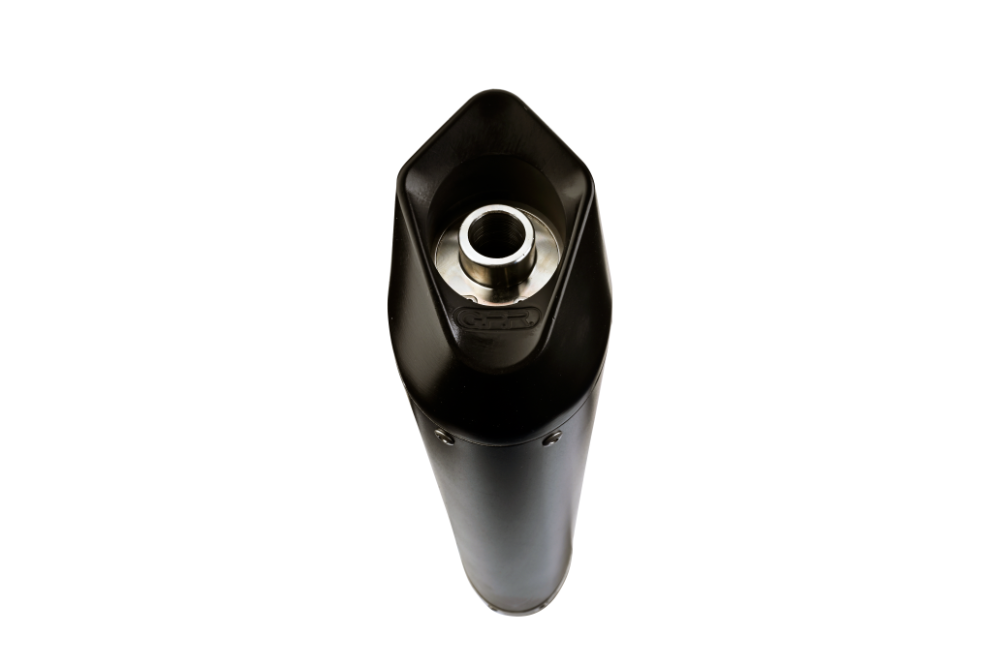 Exhaust compatible with Kymco Agility 125 R16 2021-2023, Furore Nero, Full system exhaust, including removable db killer 