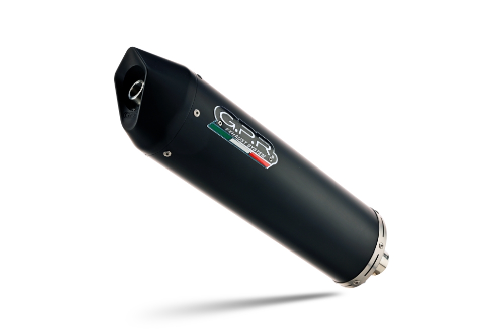 Exhaust compatible with Aprilia Leonardo 125 1996-2006, Furore Nero, Full system exhaust, including removable db killer 