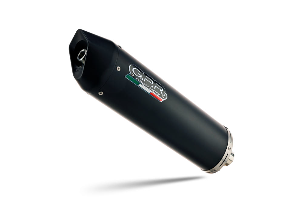 Exhaust compatible with Kymco Agility 125 R16 2021-2023, Furore Nero, Full system exhaust, including removable db killer 