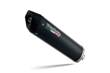 GPR escape compatible con  Yamaha N-Max 155 2021-2024, Furore Nero, Escape completo racing, incluyendo colector y db killer desmontable, sin homologación 