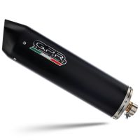Exhaust compatible with Aprilia Leonardo 125 1996-2006, Furore Nero, Full system exhaust, including removable db killer 
