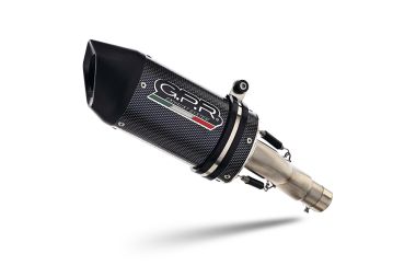 GPR escape compatible con  Honda Dn-01 2008-2010, Furore Poppy, Escape legal, homologado, silenciador con db killer desmontable y tubo de conexión específico 