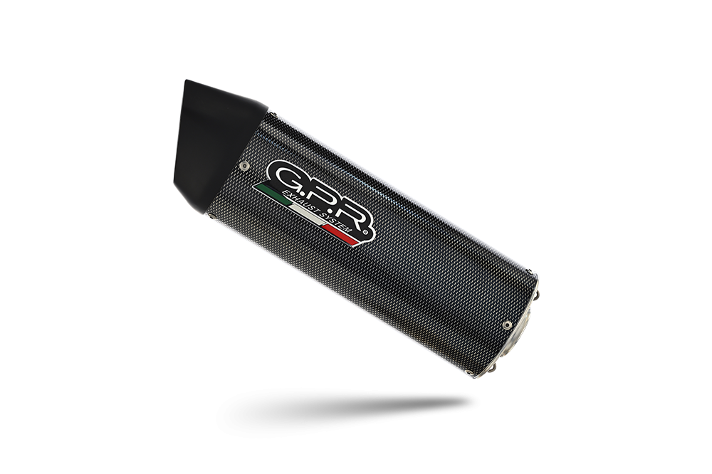 Exhaust compatible with Beta Alp 4.0 2018-2020, Furore Poppy, Slip-on exhaust including link pipe 
