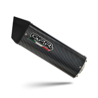 Exhaust compatible with Beta Alp 4.0 2018-2020, Furore Poppy, Slip-on exhaust including link pipe 