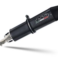 GPR escape compatible con  Yamaha Xt 1200 Z Supertenere 2010-2016, Furore Poppy, Escape legal, homologado, silenciador con db killer desmontable y tubo de conexión específico 