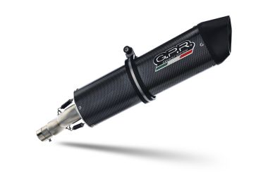 GPR escape compatible con  Bmw G 650 Gs -Sertao 2010-2016, Furore Poppy, Escape legal, homologado, silenciador con db killer desmontable y tubo de conexión específico 