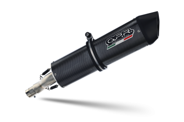 GPR escape compatible con  Bmw G 650 Gs -Sertao 2010-2016, Furore Poppy, Escape legal, homologado, silenciador con db killer desmontable y tubo de conexión específico 