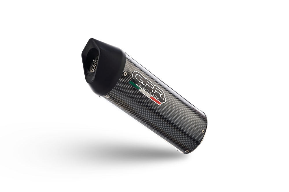 Exhaust compatible with Aprilia Rx 125 2021-2024, Furore Evo4 Poppy, Slip-on exhaust including link pipe and removable db killer 