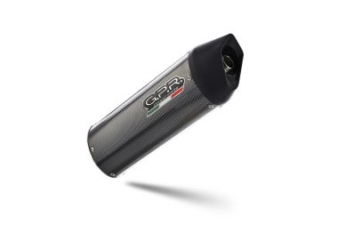 GPR escape compatible con  Husqvarna TE 410 E  2005-2006, Furore Poppy, Escape semi-completo homologado con db killer extraible 