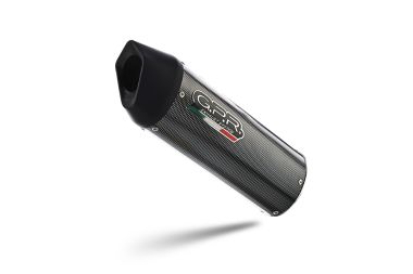GPR escape compatible con  Yamaha Mt-10 2016-2024, Furore Poppy, Escape racing, semi-completo 