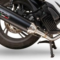 Exhaust compatible with Zontes M 350 2023-2025, Furore-X Scooter, Full system exhaust, including removable db killer 