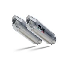 GPR exhaust compatible with  Aprilia Pegaso Strada 650 2005-2011, Furore-X Inox, Dual slip-on including removable db killers and link pipes, EPA-compliant 