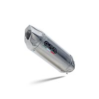GPR exhaust compatible with  Ktm RC 390 2017-2020, Furore-X Inox, Slip-on exhaust including removable db killer, link pipe and catalyst,  EPA-compliant 