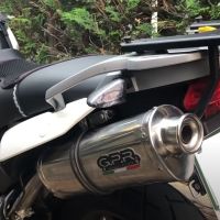 GPR exhaust compatible with  Bmw G650GS - Sertao 2010-2016, Trioval, Slip-on exhaust including removable db killer and link pipe, not EPA-compliant 