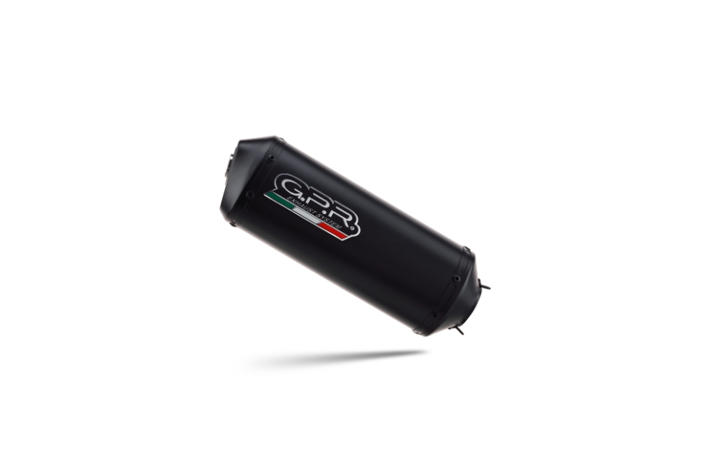 Exhaust compatible with Tuning TUNING 1980-2021, Ghisa , Universal silencer, without link pipe 
