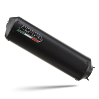 Exhaust compatible with Honda Rebel 500 2021-2023, Ghisa , Slip-on exhaust including removable db killer and link pipe 