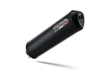Exhaust compatible with Bmw F650CS Scarver 2001-2006, Ghisa , Slip-on exhaust including removable db killer and link pipe 