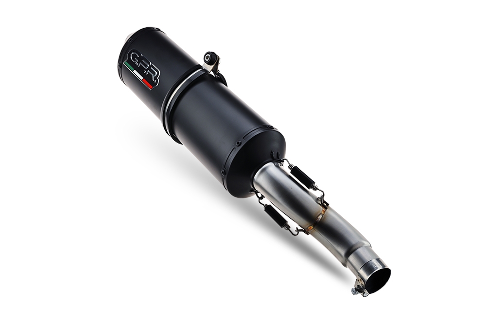 Exhaust compatible with Tuning TUNING 1980-2021, Ghisa , Universal silencer, without link pipe 