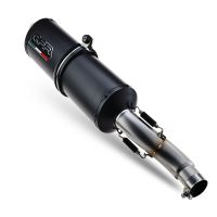 Exhaust compatible with Tuning TUNING 1980-2021, Ghisa , Universal silencer, without link pipe 
