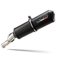 Exhaust compatible with Moto Guzzi Stelvio 1200 4V 2008-2010, Ghisa , Slip-on exhaust including removable db killer and link pipe, not EPA-compliant 
