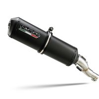 Exhaust compatible with Tuning TUNING 1980-2021, Ghisa , Universal silencer, without link pipe 
