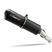 Exhaust compatible with Honda Rebel 500 2021-2023, Ghisa , Slip-on exhaust including removable db killer and link pipe 
