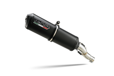 Exhaust compatible with Kawasaki Versys 650 2006-2014, Ghisa , Slip-on exhaust including removable db killer and link pipe 