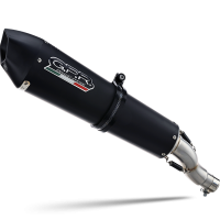 Exhaust compatible with Can Am Spyder Rs 1000 2008-2012, Gpe Ann. Black titanium, Slip-on exhaust including removable db killer and link pipe 