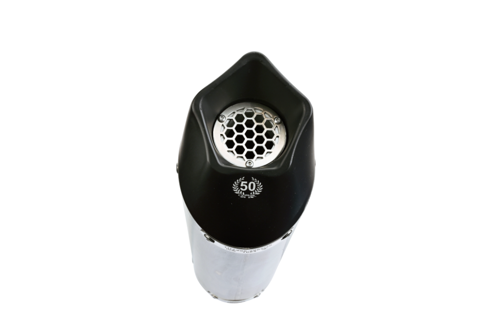 Exhaust compatible with Bmw F900XR F900R 2020-2025, GP Evo4 Titanium, Slip-on exhaust including removable db killer and link pipe 