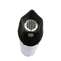 Exhaust compatible with Bmw F900XR F900R 2020-2025, GP Evo4 Titanium, Slip-on exhaust including removable db killer and link pipe 