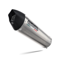 Exhaust compatible with Bmw F900XR F900R 2020-2025, GP Evo4 Titanium, Slip-on exhaust including removable db killer and link pipe 