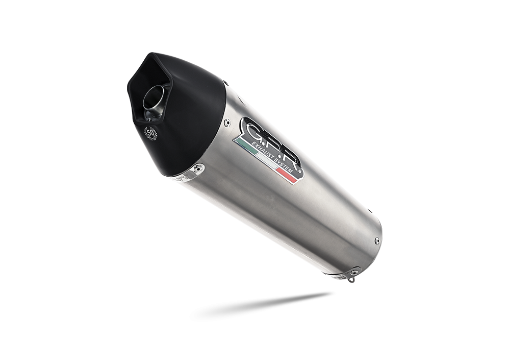 Exhaust compatible with Kawasaki Versys 650 2015-2016, Gpe Ann. titanium, Full system exhaust, including removable db killer 