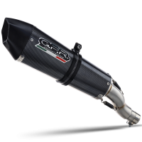 Exhaust compatible with Ducati Multistrada V4 Grand Tour 2024-2025, GP Evo4 Poppy, Slip-on exhaust including removable db killer and link pipe 