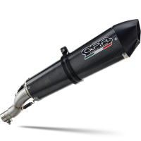 Exhaust compatible with Bmw F800 F800S F800ST 2006-2011, Gpe Ann. Poppy, Slip-on exhaust including removable db killer and link pipe 