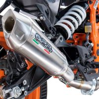 Exhaust compatible with Husqvarna Vitpilen 401 2024-2025, GP-Revo Titanium, Slip-on exhaust including removable db killer and link pipe, EPA-compliant 