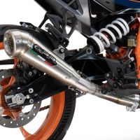 Exhaust compatible with Husqvarna Svartpilen 401 2024-2025, Powercone Evo, Slip-on exhaust including removable db killer and link pipe, EPA-compliant 