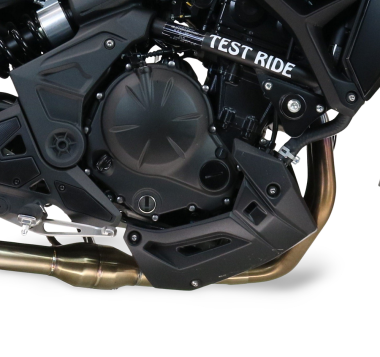 Exhaust compatible with Kawasaki Versys 650 2023-2025, Furore-X Titanio, Full system exhaust including removable db killer and catalyst 