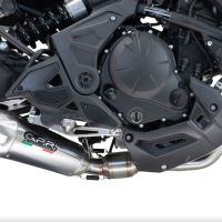 Exhaust compatible with Kawasaki Versys 650 2023-2025, GP-Revo Titanium, Full system exhaust, including removable db killer 