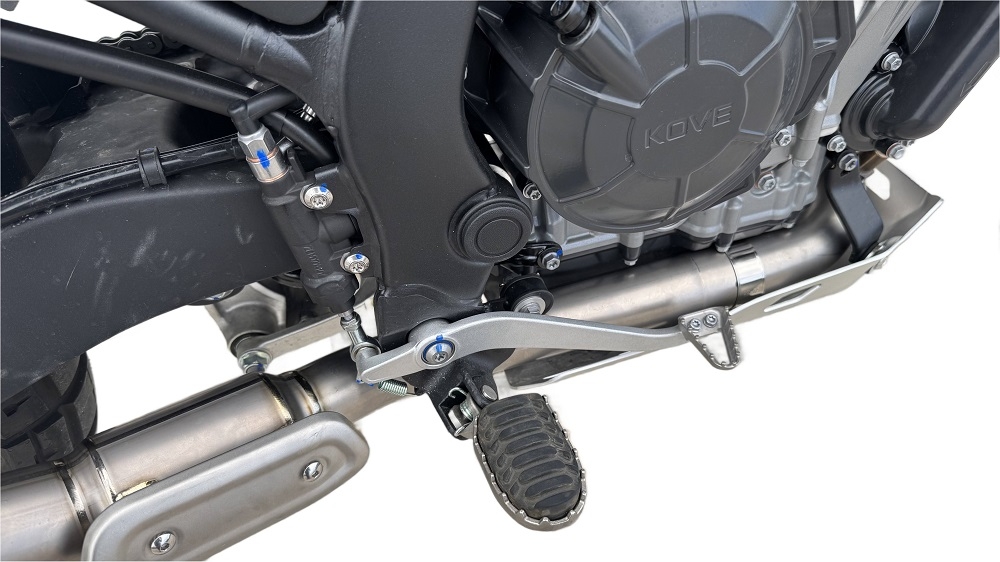 GPR exhaust compatible with  Kove 800X 2024-2026, Decatalizzatore RACING, Decat pipe 