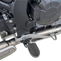 GPR exhaust compatible with  Kove 800X 2024-2026, Decatalizzatore RACING, Decat pipe 