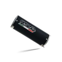 Exhaust compatible with Husqvarna Svartpilen 401 2024-2025, M3 Black Titanium, Slip-on exhaust including removable db killer and link pipe, EPA-compliant 