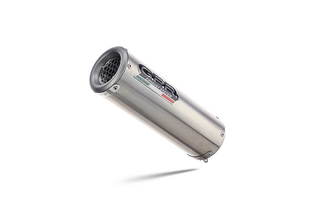 Exhaust compatible with Aprilia Tuono 1100 V4 Rr 2021-2024, M3 Inox , Slip-on exhaust including link pipe and removable db killer 