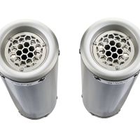 Exhaust compatible with Aprilia Shiver 900 2017-2020, M3 Inox , Dual slip-on including removable db killers and link pipes, EPA-compliant 