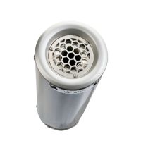 Exhaust compatible with Ktm RC 125 2017-2020, M3 Inox , Slip-on exhaust including link pipe 