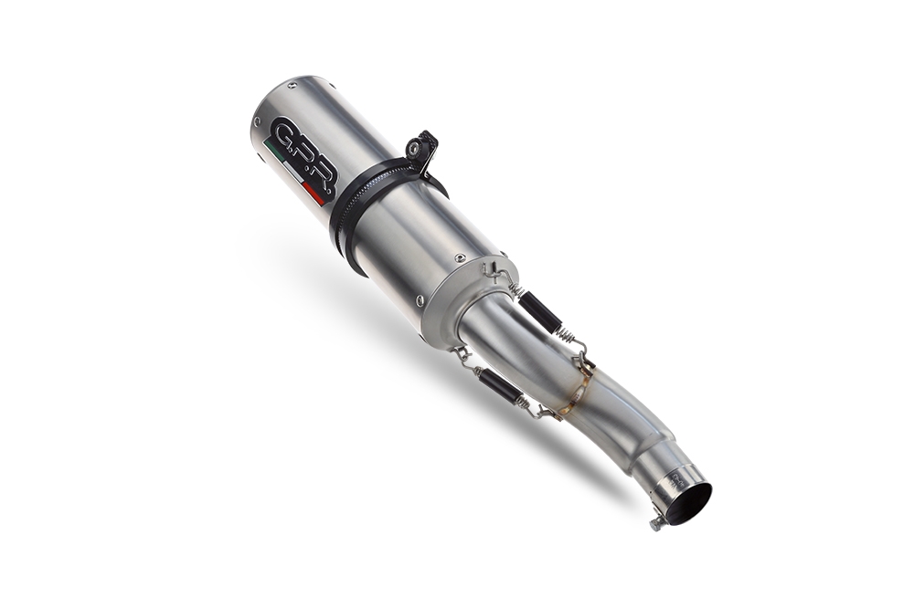 Exhaust compatible with Yamaha FZ-6R 2009-2017, M3 Inox , Full system exhaust, including removable db killer 