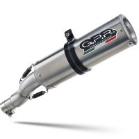 Exhaust compatible with Bmw R1200R 2011-2014, M3 Inox , Slip-on exhaust including removable db killer and link pipe, EPA-compliant 