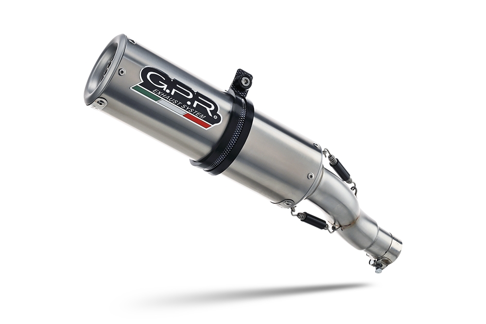 Exhaust compatible with Yamaha FZ-6R 2009-2017, M3 Inox , Full system exhaust, including removable db killer 