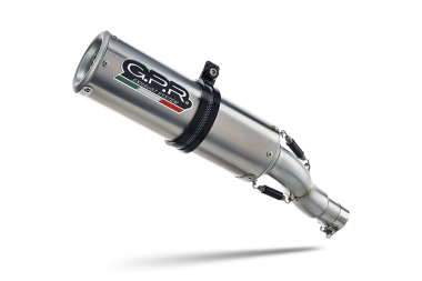 GPR escape compatible con  Kawasaki Versys 650 2006-2014, M3 Inox , Escape legal, homologado, silenciador con db killer desmontable y tubo de conexión específico 