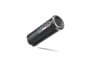 Exhaust compatible with Bmw R Nine-T 1200 - Pure - Racer - Urban - Scrambler G/S 2017-2023, M3 Poppy , Slip-on exhaust including removable db killer and link pipe 